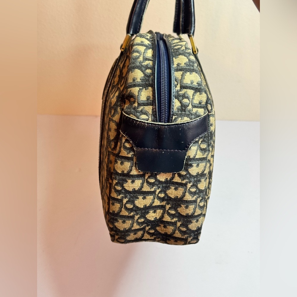 CHRISTIAN DIOR Diorissimo Top Handle Bag Vintage - Picture 5 of 13